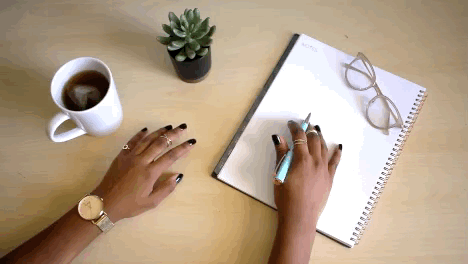 createherstock-desk-tapping-neosha-gardner.gif